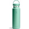 image:imageHydro Flask Water Bottle  Insulated Stainless Steel  Wide Mouth Flex Lid Non Spill Leakproof and Refillable in 40 Oz Popstar PinkMERMAID GREEN