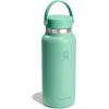 image:imageHydro Flask Water Bottle  Insulated Stainless Steel  Wide Mouth Flex Lid Non Spill Leakproof and Refillable in 40 Oz Popstar PinkMERMAID GREEN