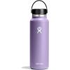 image:imageHydro Flask Water Bottle  Insulated Stainless Steel  Wide Mouth Flex Lid Non Spill Leakproof and Refillable in 40 Oz Popstar PinkMoonshadow