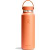 image:imageHydro Flask Water Bottle  Insulated Stainless Steel  Wide Mouth Flex Lid Non Spill Leakproof and Refillable in 40 Oz Popstar PinkNectar Orange