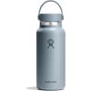 image:imageHydro Flask Water Bottle  Insulated Stainless Steel  Wide Mouth Flex Lid Non Spill Leakproof and Refillable in 40 Oz Popstar PinkSHALE GRAY