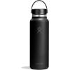 image:imageHydro Flask Water Bottle  Insulated Stainless Steel  Wide Mouth Flex Lid Non Spill Leakproof and Refillable in 40 Oz Popstar PinkTONAL BLACK