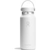 image:imageHydro Flask Water Bottle  Insulated Stainless Steel  Wide Mouth Flex Lid Non Spill Leakproof and Refillable in 40 Oz Popstar PinkTONAL WHITE