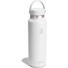 image:imageHydro Flask Water Bottle  Insulated Stainless Steel  Wide Mouth Flex Lid Non Spill Leakproof and Refillable in 40 Oz Popstar PinkTONAL WHITE