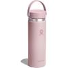 image:imageHydro Flask Water Bottle  Insulated Stainless Steel  Wide Mouth Flex Lid Non Spill Leakproof and Refillable in 40 Oz Popstar PinkTonal Trillium