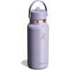 image:imageHydro Flask Water Bottle  Insulated Stainless Steel  Wide Mouth Flex Straw Lid Non Spill Leakproof and Refillable in 32 Oz Mermaid GreenVapor Rose Gold