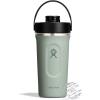 image:imageHydro Flask Shaker Bottle  Insulated Stainless Steel Gym Bottle for Pre Workout amp Protein 24 Oz Agave GreenAGAVE