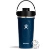 image:imageHydro Flask Shaker Bottle  Insulated Stainless Steel Gym Bottle for Pre Workout amp Protein 24 Oz Agave GreenIndigo