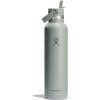 image:imageHydro Flask Water Bottle  Insulated Stainless Steel  Straw Lid Non Spill Leakproof in 24 Oz Shale GrayAGAVE