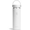 image:imageHydro Flask Water Bottle  Insulated Stainless Steel  Wide Mouth Flex Lid Non Spill Leakproof and Refillable in 40 Oz Popstar PinkTONAL WHITE
