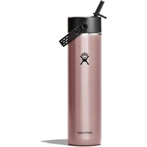 image:imageHydro Flask 24 Oz Lightweight Wide Straw Lid  Insulated Stainless Steel Water Bottle  Hiking Commuting Garnet RedQUARTZ