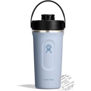 image:imageHydro Flask Shaker Bottle  Insulated Stainless Steel Gym Bottle for Pre Workout amp Protein 24 Oz Agave GreenSURF