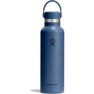 image:imageHydro Flask Water Bottle  Insulated Stainless Steel  Non Spill Leakproof in 24 Oz Popstar PinkHARBOR BLUE