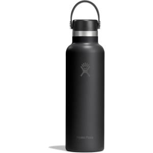 image:imageHydro Flask Water Bottle  Insulated Stainless Steel  Non Spill Leakproof in 24 Oz Popstar PinkTONAL BLACK