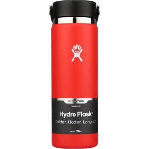 image:imageHydro Flask Water Bottle  Insulated Stainless Steel  Wide Mouth Flex Lid Non Spill Leakproof and Refillable in 40 Oz Popstar PinkGoji
