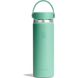 image:imageHydro Flask Water Bottle  Insulated Stainless Steel  Wide Mouth Flex Lid Non Spill Leakproof and Refillable in 40 Oz Popstar PinkMERMAID GREEN