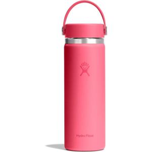 image:imageHydro Flask Water Bottle  Insulated Stainless Steel  Wide Mouth Flex Lid Non Spill Leakproof and Refillable in 40 Oz Popstar PinkPOPSTAR PINK