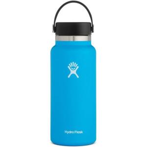 image:imageHydro Flask Water Bottle  Insulated Stainless Steel  Wide Mouth Flex Lid Non Spill Leakproof and Refillable in 40 Oz Popstar PinkPacific