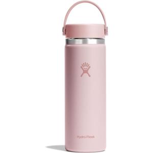 image:imageHydro Flask Water Bottle  Insulated Stainless Steel  Wide Mouth Flex Lid Non Spill Leakproof and Refillable in 40 Oz Popstar PinkTonal Trillium