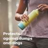 image:imageHydro Flask Bottle Boot  Bottom Protector Sleeve  Silicone Water Bottle Accessory Small Cloud PinkDew Blue