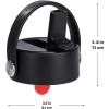 image:imageHydro Flask Lid  Straw Lid Replacement for Wide Mouth Water Bottles Mermaid GreenBlack
