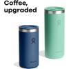image:imageHydro Flask Travel Coffee Cup  Insulated Stainless Steel NonSpill Leak Proof ToGo Tumbler 20 Oz Harbor BlueHARBOR BLUE