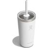image:imageHydro Flask All Around Tumbler Clear Straw Lid Insulated Travel Mug Insulated Coffee CupWhite