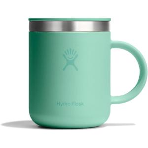 image:imageHydro Flask Coffee Mug  Insulated Stainless Steel Non Spill Leak Resistant Travel Mug 12 Oz Cloud PinkMERMAID GREEN