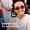 image:imageHydro Flask Flex Sip Coffee Tumbler  Insulated Stainless Steel Non Spill Leak Proof Travel Coffee Cup 16 Oz Capri BlueBlack