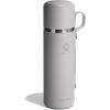 image:imageHydro Flask Hot Flask amp Cup  Insulated Stainless Steel Hot Drink Travel Container for Coffee amp Tea 36 Oz Oat TanBIRCH
