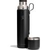 image:imageHydro Flask Hot Flask amp Cup  Insulated Stainless Steel Hot Drink Travel Container for Coffee amp Tea 36 Oz Oat TanBlack