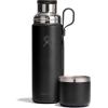 image:imageHydro Flask Hot Flask amp Cup  Insulated Stainless Steel Hot Drink Travel Container for Coffee amp Tea 36 Oz Oat TanBlack