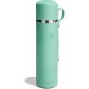 image:imageHydro Flask Hot Flask amp Cup  Insulated Stainless Steel Hot Drink Travel Container for Coffee amp Tea 36 Oz Oat TanMERMAID GREEN