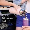 image:imageHydro Flask Hot Flask amp Cup  Insulated Stainless Steel Hot Drink Travel Container for Coffee amp Tea 36 Oz Oat TanOAT