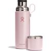 image:imageHydro Flask Hot Flask amp Cup  Insulated Stainless Steel Hot Drink Travel Container for Coffee amp Tea 36 Oz Oat TanTRILLIUM