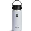 image:imageHydro Flask Flex Sip Coffee Tumbler  Insulated Stainless Steel Non Spill Leak Proof Travel Coffee Cup 16 Oz Capri BlueWhite