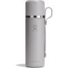 image:imageHydro Flask Hot Flask amp Cup  Insulated Stainless Steel Hot Drink Travel Container for Coffee amp Tea 36 Oz Oat TanBIRCH