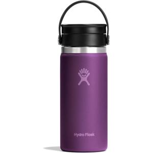 image:imageHydro Flask Flex Sip Coffee Tumbler  Insulated Stainless Steel Non Spill Leak Proof Travel Coffee Cup 16 Oz Capri BlueBEACHPLUM PURPLE