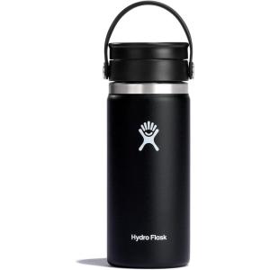 image:imageHydro Flask Flex Sip Coffee Tumbler  Insulated Stainless Steel Non Spill Leak Proof Travel Coffee Cup 16 Oz Capri BlueBlack