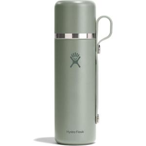 image:imageHydro Flask Hot Flask amp Cup  Insulated Stainless Steel Hot Drink Travel Container for Coffee amp Tea 36 Oz Oat TanAGAVE