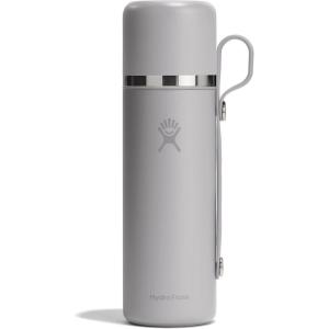 image:imageHydro Flask Hot Flask amp Cup  Insulated Stainless Steel Hot Drink Travel Container for Coffee amp Tea 36 Oz Oat TanBIRCH
