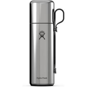 image:imageHydro Flask Hot Flask amp Cup  Insulated Stainless Steel Hot Drink Travel Container for Coffee amp Tea 36 Oz Oat TanStainless