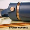 image:imageHydro Flask Water Bottle  Insulated Stainless Steel  Wide Straw Lid Non Spill Leakproof in 24 Oz Forest Green ArcForest Green Arc