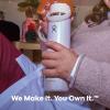 image:imageHydro Flask Water Bottle  Insulated Stainless Steel  Wide Straw Lid Non Spill Leakproof in 24 Oz Forest Green ArcGlimmer Blue