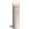 image:imageHydro Flask Water Bottle  Insulated Stainless Steel  Wide Straw Lid Non Spill Leakproof in 24 Oz Forest Green ArcGlimmer Cream