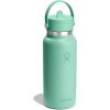 image:imageHydro Flask Water Bottle  Insulated Stainless Steel  Wide Straw Lid Non Spill Leakproof in 24 Oz Forest Green ArcMERMAID GREEN