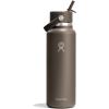 image:imageHydro Flask Water Bottle  Insulated Stainless Steel  Wide Straw Lid Non Spill Leakproof in 24 Oz Forest Green ArcSandpiper