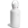 image:imageHydro Flask Water Bottle  Insulated Stainless Steel  Wide Straw Lid Non Spill Leakproof in 24 Oz Forest Green ArcTONAL WHITE