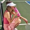 image:imageHydro Flask Water Bottle  Insulated Stainless Steel  Wide Straw Lid Non Spill Leakproof in 24 Oz Forest Green ArcVapor Rose Gold