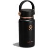image:imageHydro Flask Micro Bottle  Insulated Mini Leak Proof Flask for Purse or Pocket in 67 Oz Chalk White ARCBLACK ARC